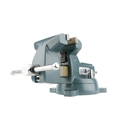 Wilton 745,740 Series Mechanics Vise-Swivel Base, 5 in. Jaw Width, 5-1/4 in. Jaw, 3-3/4 in. 21400